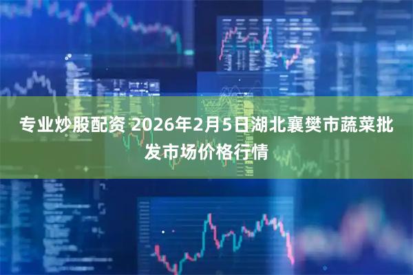 专业炒股配资 2026年2月5日湖北襄樊市蔬菜批发市场价格行情